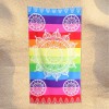 Microfiber terry beach towel 100x180 cm. MAUI