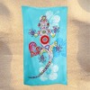 Microfiber terry beach towel 100x180 cm. MAUI