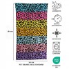 Microfiber terry beach towel 100x180 cm. MAUI