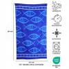 Microfiber terry beach towel 100x180 cm. MAUI
