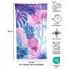 Serviette de plage en éponge microfibre 100x180 cm. MAUI