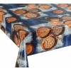 Transparent plasticized tablecloth h 140 cm. per meter CRISTAL