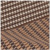 Cotton blend rug 46x80 cm. WANNY COLOUR DOUBLE-SIDED