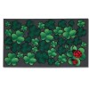 Rectangular FLOMAT25 and half-moon doormat 40x70 cm.