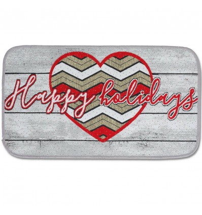 Fußmatte für Stufentrockner, Mehrzweckmatte CHRISTMAS 40X70 cm.