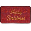 Felpudo secador de paso, alfombra multiusos NAVIDAD 40X70 cm.