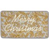 Felpudo secador de paso, alfombra multiusos NAVIDAD 40X70 cm.