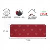 ZELI small entrance step doormat 25x70 cm.