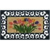 DUPLO Interchangeable rubber and coir doormat cm 45X75