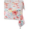 Italienische laminierte Tischdecke FIORI E FOGLIE