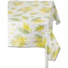 Italienische laminierte Tischdecke FIORI E FOGLIE