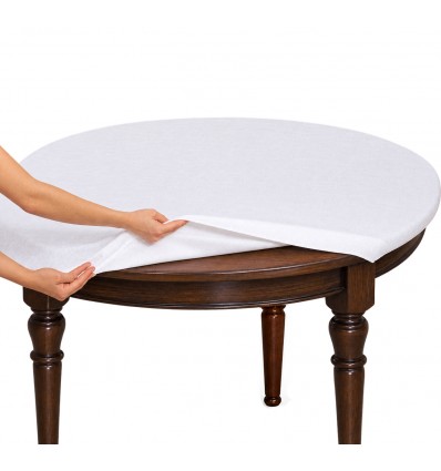 Under tablecloths round tablecloth 135 cm diameter