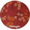 Farfalle e Fiori Cuisine de tapis lisse 50 cm de large.