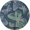 Farfalle Liscio 50 cm wide kitchen rug.