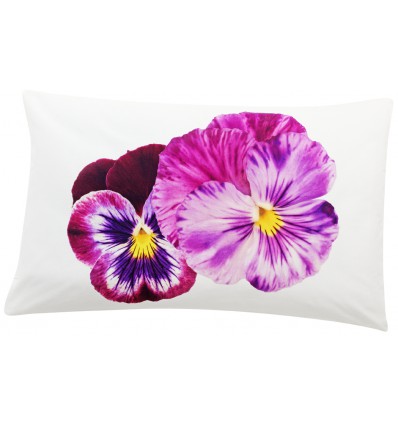 Impresión fotográfica de almohada cama Violette