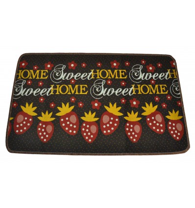 Fragole sweet home tapis de cuisine largeur 50 cm.