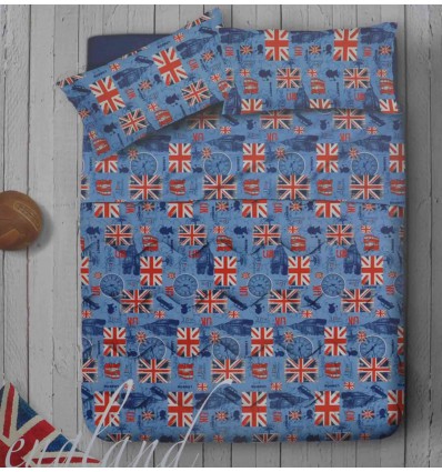 * Inglaterra duvet cubierta cm 200 x 250