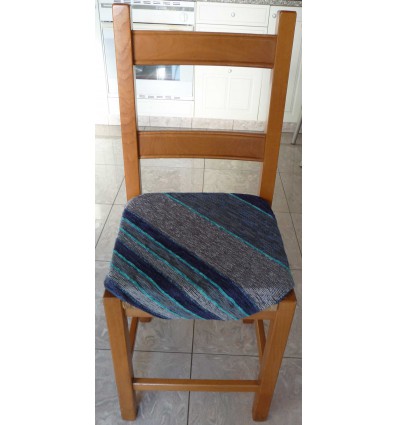 Lebandes Housse de coussin pour chaise avec rabats