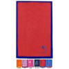 Mediterraneo Solid embroidered beach towel 90x170 cm