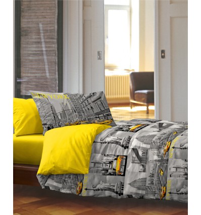 New York Double duvet cover cm 200x255