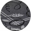 Retro' tappeto corsia ciniglia piazzato 65x250 cm.