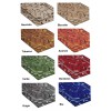 Retro' voie de chenille tapis placé 65 x 250 cm.