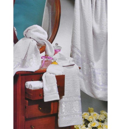 Rose set 5 pz asciugamani coordinati