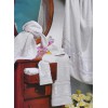 Rose 5 PCs set coordinated towels