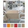 Mantel jacquard simplemente mancha 140 x 180 cm.