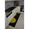 Sole nero tapis de cuisine largeur 50 cm.