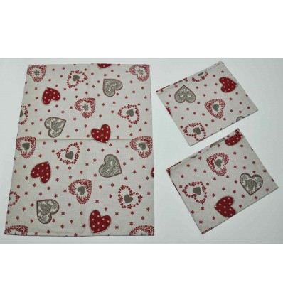 TIROLO Kitchen towel 50 x 70 cm 3 PCs nr