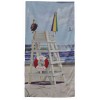 * El socorrista verano playa toalla microfibra