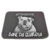 CANE da GUARDIA Carpet Mat Velvet 40 x 60 cm