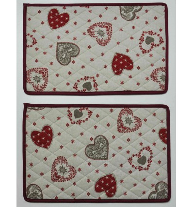 TIROLO Tischsets nr 2 cm 34 x 49 Stück