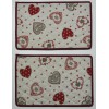 TIROLO Napperons en morceaux de 2 cm 34 x 49 nr