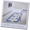 Parcela multi chenille de alfombra del telar jacquar deformación de HOJAS &amp: cm 100 x 150