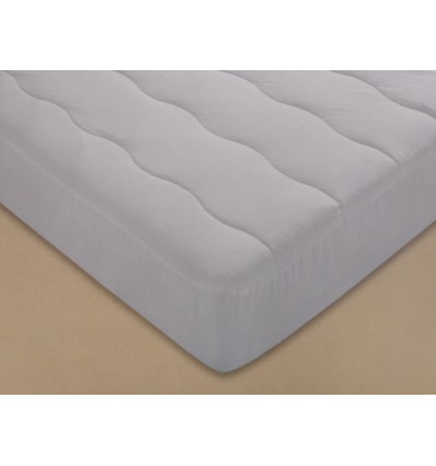 Quilted mattress cover cross 130x200 square 1.5 cm