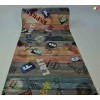 Vintage digital printing to CUT kitchen rug