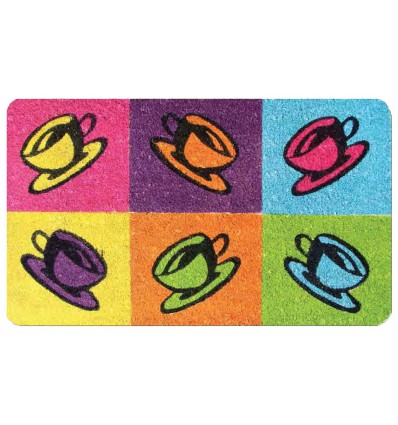 Zerbino cocco POP ART cm 45X75