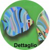 *Pesci Vitamina Telo mare microfibra 90x170 cm.
