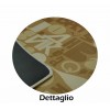 Lettere Liscio tapis de cuisine largeur 50 cm.