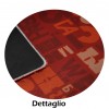 Lettere Liscio 50 cm wide kitchen rug.