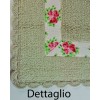 Flora bathroom rug resinated various sizes