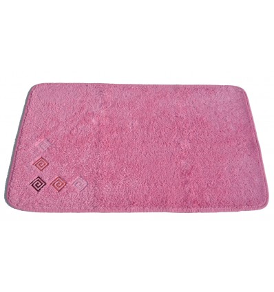 Ricamato tappeto bagno cm 55x90
