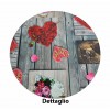 Cuori Tavole digital printing to CUT kitchen rug