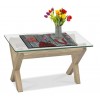 Cuori Tavole digital printing to CUT kitchen rug